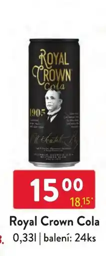 Qanto Royal Crown Cola nabídka