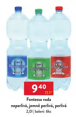 Qanto Fontessa voda nabídka