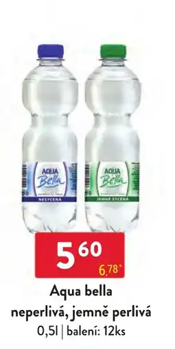 Qanto Aqua bella neperlivá, jemně perlivá nabídka