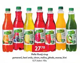 Qanto Hello hustý sirup nabídka