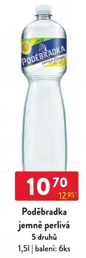 Qanto Poděbradka jemně perlivá nabídka