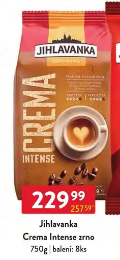 Qanto Jihlavanka Crema Intense zrno nabídka