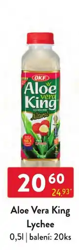 Qanto Okf aloe vera king lychee nabídka