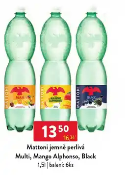 Qanto Mattoni jemně perlivá Multi, Mango Alphonso, Black nabídka