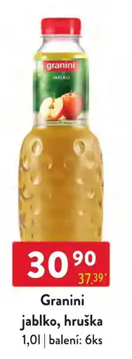 Qanto Granini jablko, hruška nabídka