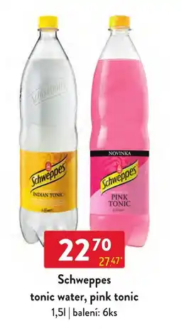 Qanto Schweppes tonic water, pink tonic nabídka