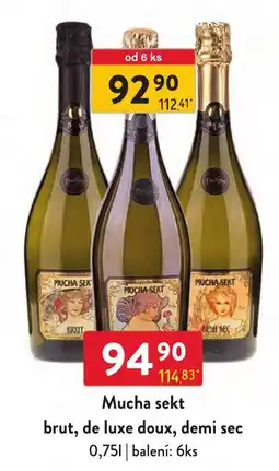Qanto Mucha sekt nabídka
