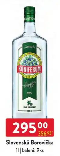 Qanto Slovenská Borovička nabídka