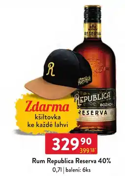 Qanto Rum Republica Reserva nabídka