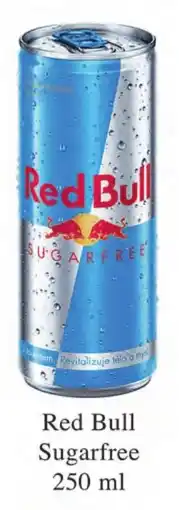 Qanto Red Bull Sugarfree nabídka