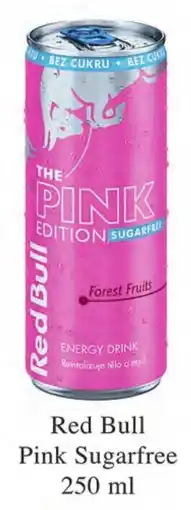 Qanto Red Bull Pink Sugarfree nabídka