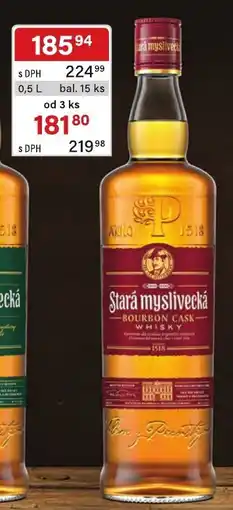 Qanto Stará myslivecká bourbon cask whisky nabídka