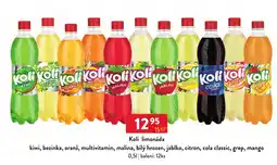 Qanto Koli limonáda nabídka