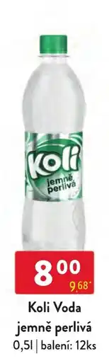 Qanto Koli Voda jemně perlivá nabídka