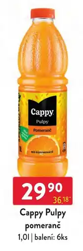 Qanto Cappy Pulpy pomeranč nabídka