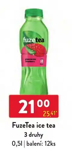 Qanto Fuzetea ice tea nabídka