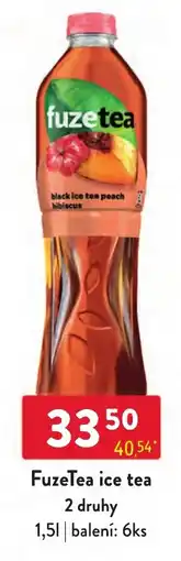 Qanto Fuzetea ice tea nabídka