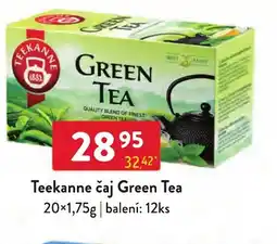 Qanto Teekanne čaj Green Tea nabídka