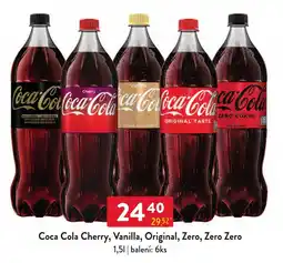 Qanto Coca Cola Cherry, Vanilla, Original, Zero, Zero Zero nabídka