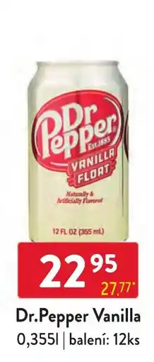 Qanto Dr.Pepper Vanilla nabídka