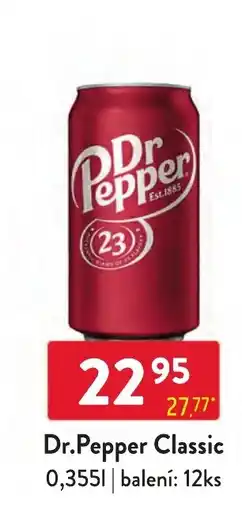 Qanto Dr.Pepper Classic nabídka