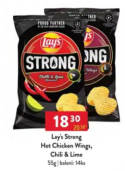 Qanto Lay's Strong Hot Chicken Wings, Chili & Lime nabídka