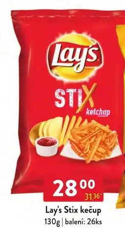 Qanto Lay's Stix kečup nabídka