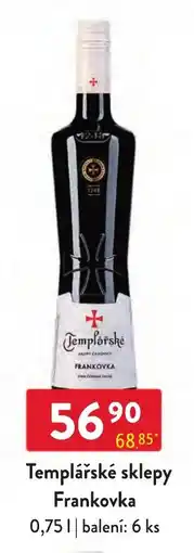 Qanto Templářské sklepy Frankovka nabídka