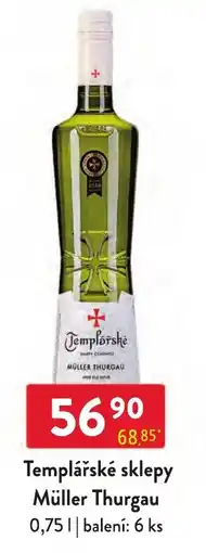 Qanto Templářské sklepy Müller Thurgau nabídka