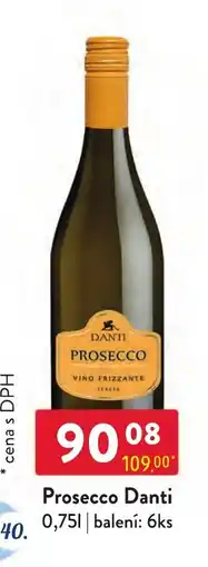 Qanto Prosecco Danti nabídka