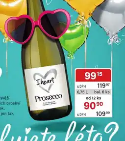 Qanto Iheart Prosecco nabídka
