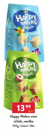 Qanto Happy Wafers mini oříšek, vanilka nabídka