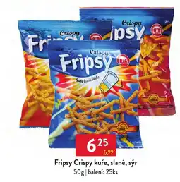 Qanto Fipsy Crispy kuře, slané, sýr nabídka