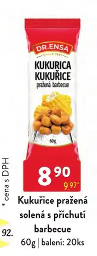 Qanto Dr. Ensa Kukuřice pražená barbecue nabídka