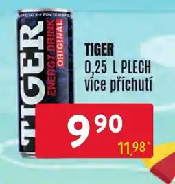 Qanto Tiger energy drink original nabídka