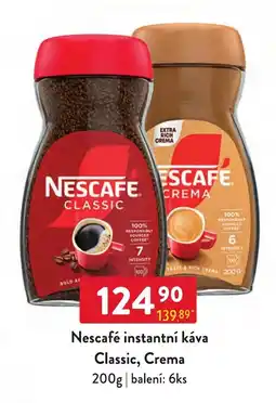 Qanto Nescafé instantní káva nabídka