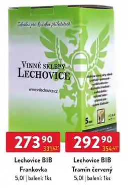 Qanto Lechovice BIB Frankovka nabídka