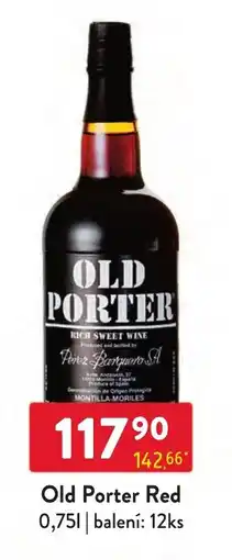 Qanto Old Porter Red nabídka