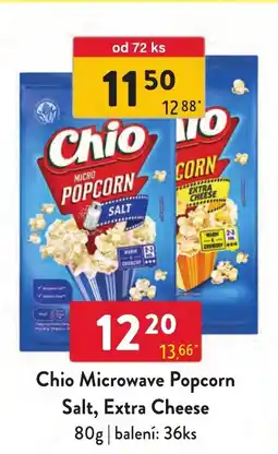 Qanto Chio Microwave Popcorn Salt, Extra Cheese nabídka