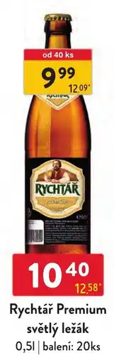 Qanto Rychtár Premium světlý ležák nabídka