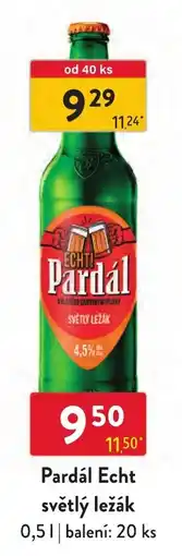 Qanto Pardál Echt světlý ležák nabídka
