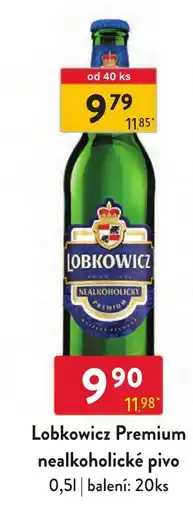 Qanto Lobkowicz Premium nealkoholické pivo nabídka