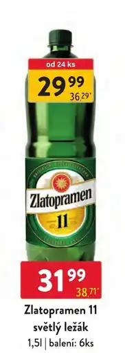 Qanto Zlatopramen 11 světlý ležák nabídka