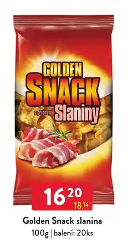 Qanto Golden Snack slanina nabídka
