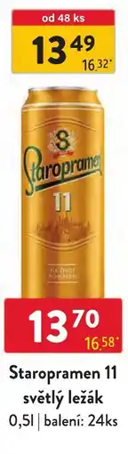 Qanto Staropramen 11 nabídka