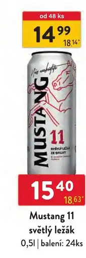 Qanto Mustang světlý ležák nabídka