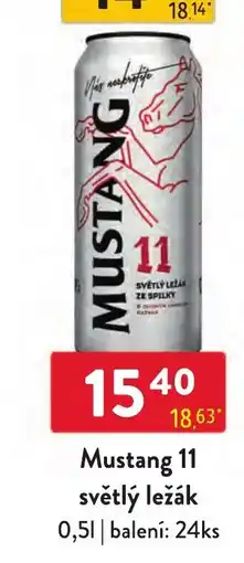 Qanto Mustang světlý ležák nabídka