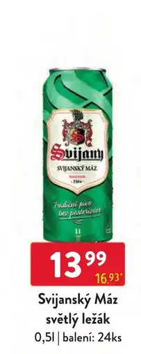 Qanto Svijany světlý ležák nabídka