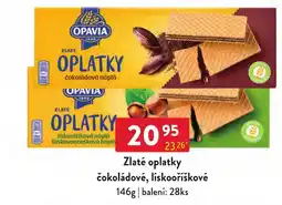 Qanto Opavia zlaté oplatky nabídka