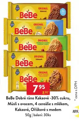 Qanto BeBe Dobré ráno Kakaové -30% cukru nabídka